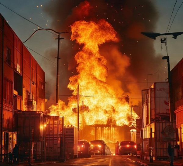 商贸火灾，危险物品火灾的警示案例分析