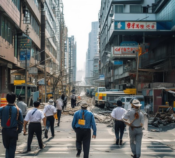 商贸城秩序部事故后快速恢复工作进展