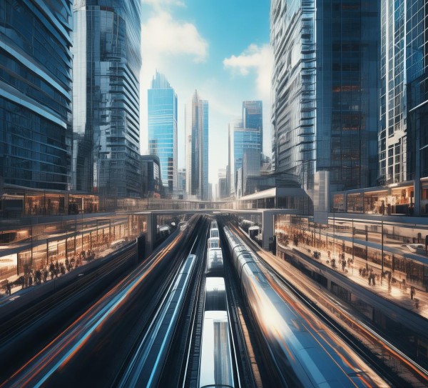 现代商贸城与地铁服务,推动城市的高效与便捷。 现代商贸城与地铁服务,推动城市的高效与便捷。