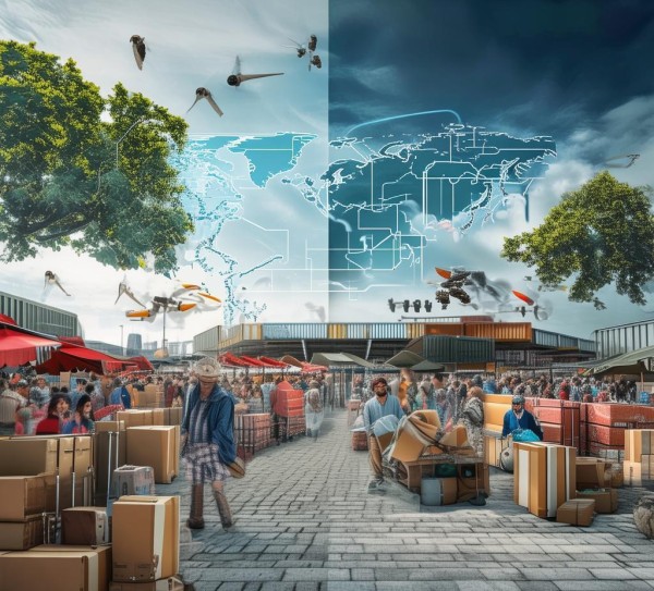 跨境电商跨境电商跨境保税服务商贸，机遇与挑战的双重奏