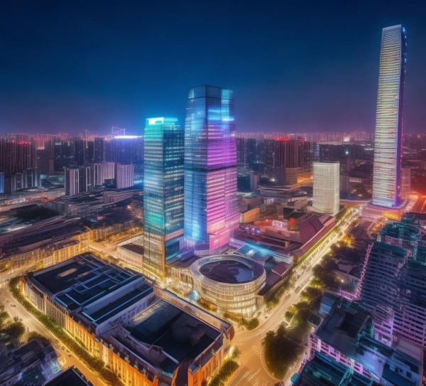 清川商贸城，新活力，印记城市之光