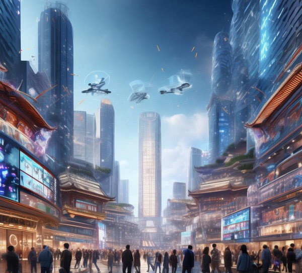 智慧商贸城,数字化转型的里程碑工程。 智慧商贸城,数字化转型的里程碑工程。