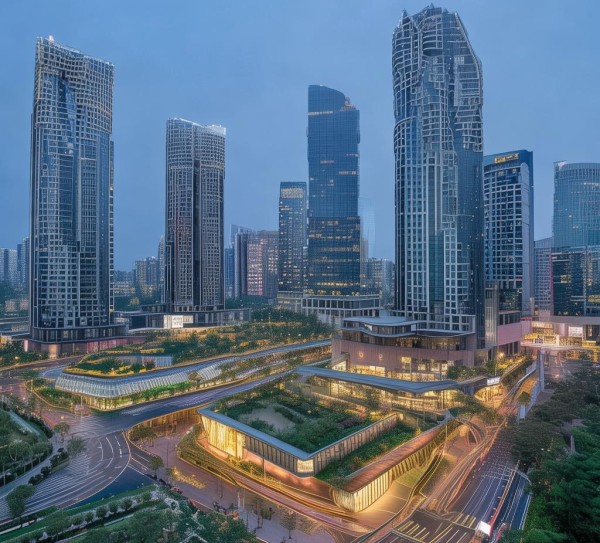 高岭国际商贸城，商业中心发展的新形态