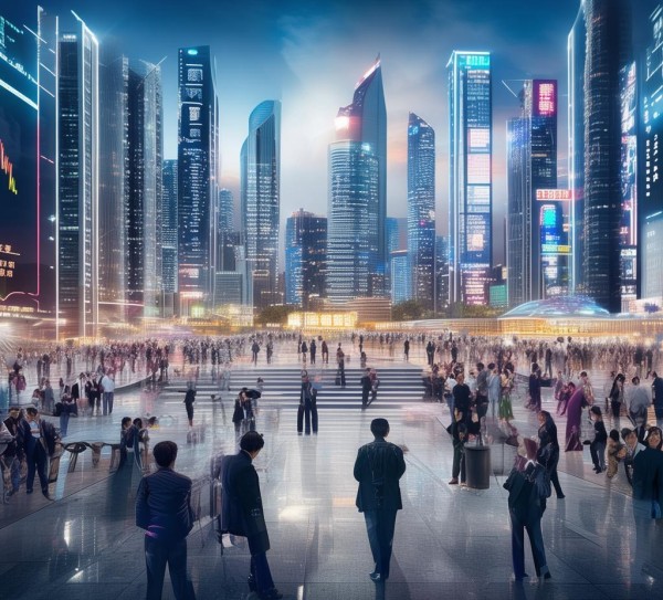 现代商贸，中国经济发展的新引擎与全球机遇的探索与实践。