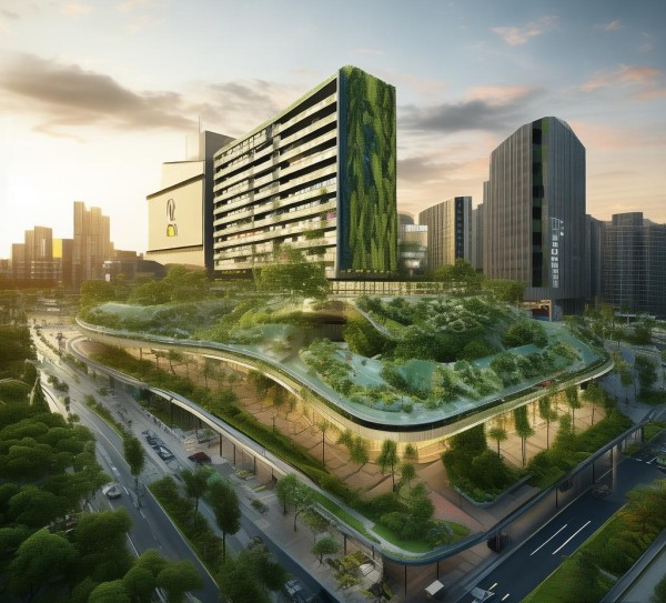 绿色经济与商贸中心项目，连接绿意与经济的创新实践