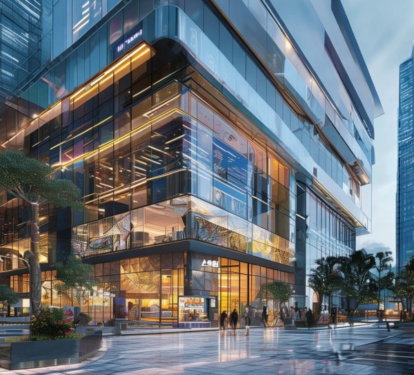 商贸新城，装修与商业升级，品质与创新的完美结合