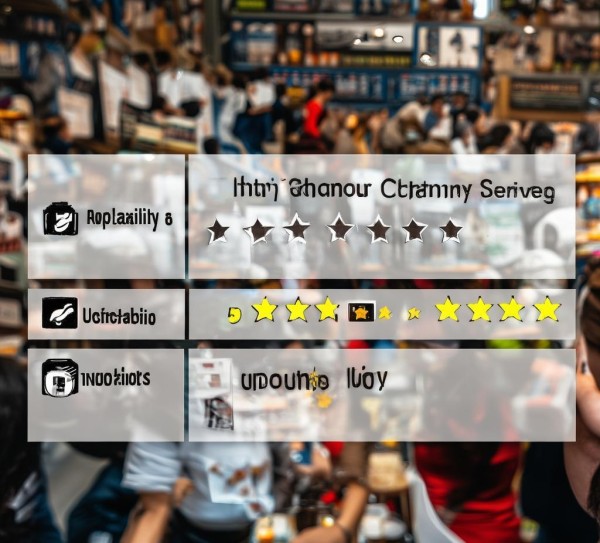 商贸服务的评分标准