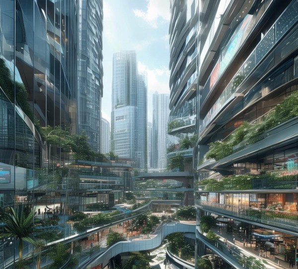 seamlessly integrated city & commercial seamlessly integration