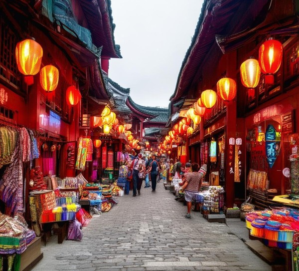 红川东槐商贸街,特色与活力的见证 红川东槐商贸街,特色与活力的见证