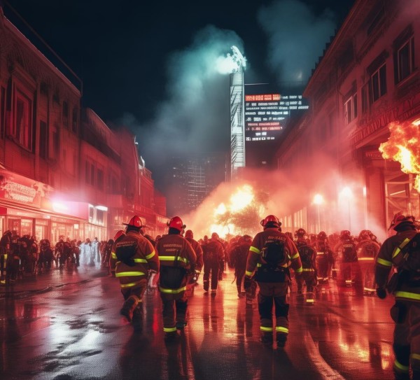 龙川商贸城消防部门紧急情况通报