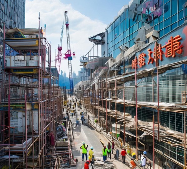 莱阳商贸城动态翻新,未来展望见踪迹 莱阳商贸城动态翻新,未来展望见踪迹