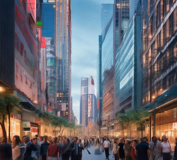 国际商贸区经济与文化的多样性与区域间的互动性，案例研究