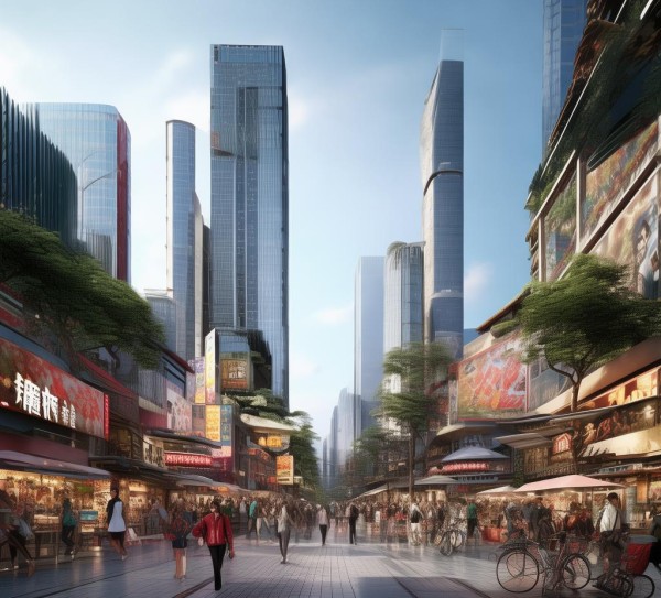 新民市,城市新气象与商业新风尚并存 新民市,城市新气象与商业新风尚并存