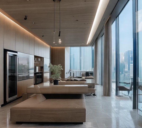 装修与品质生活案例，富源商贸中心成功案例