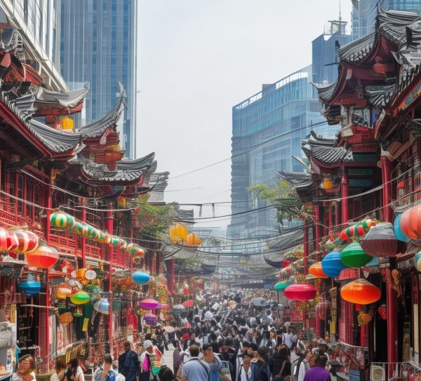 白洋淀国际商贸城，商业与文化相映成趣