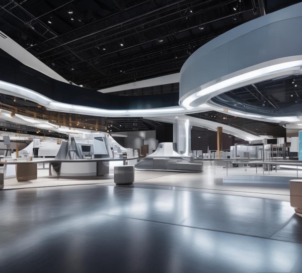 商贸物流展馆设计案例研究，空间重构与功能优化