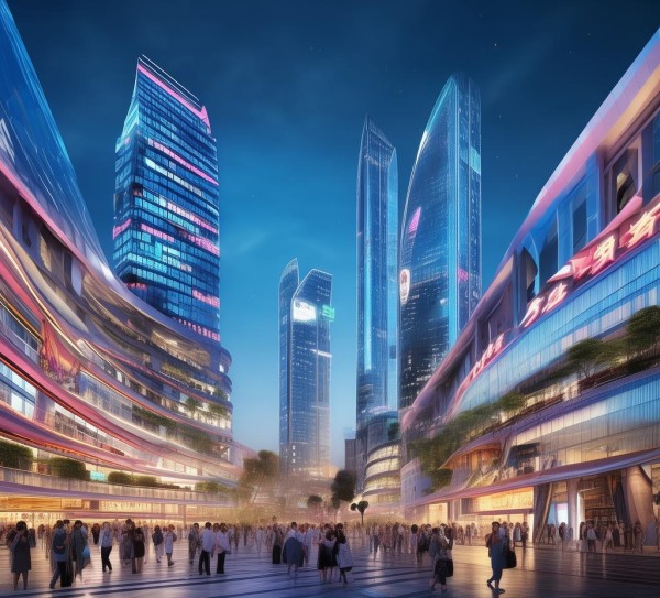 易县商贸综合体，经济发展的新引擎