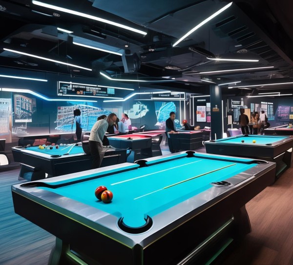 现代台球服务在商贸城的创新实践，让球变得更精彩