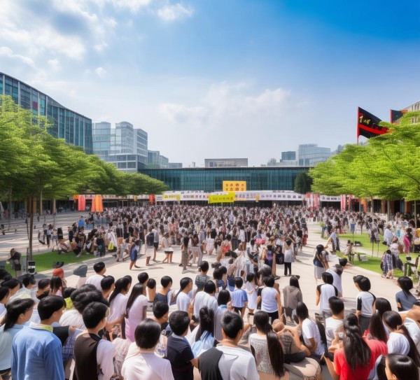 华南商贸新闻传播学院校园活动