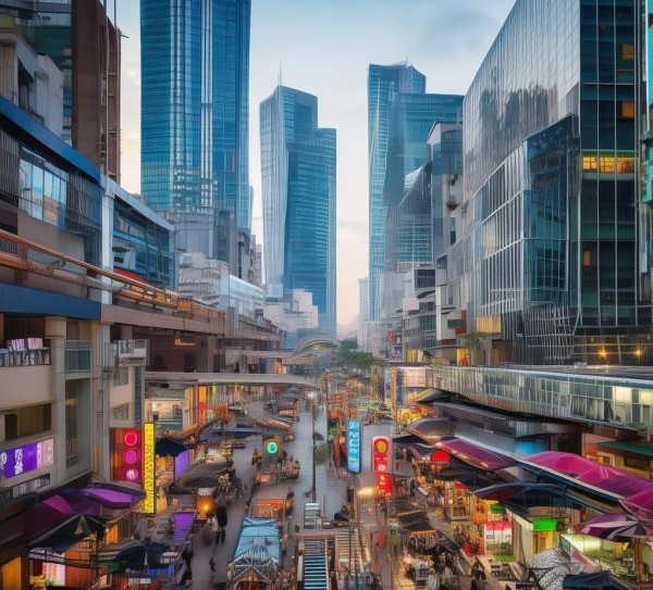 国际商贸城三区，商业中心与未来商业机遇