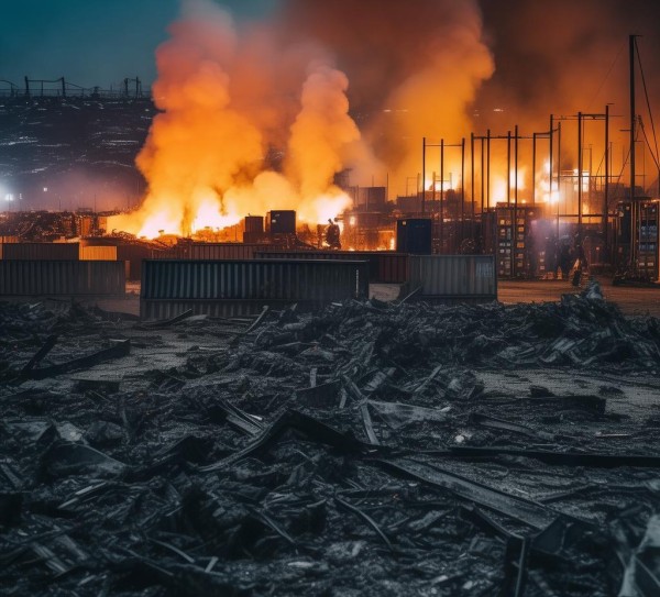 商贸物流火灾案例分析，危机管理与解决方案研究