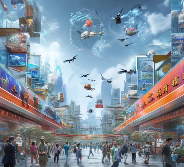 华北商贸城，智慧经济的未来，机遇与发展