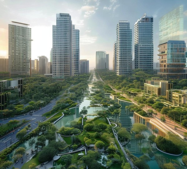 海南国际商贸城，商业与自然融合的未来