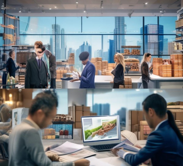 政府商贸服务涵盖进口、出口及贸易订单等服务类型。