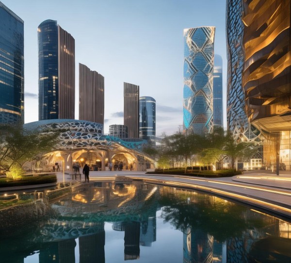 Xinjiang National Mall,自然与商业的完美融合,连接文明与创新的商业地标 Xinjiang National Mall,自然与商业的完美融合,连接文明与创新的商业地标