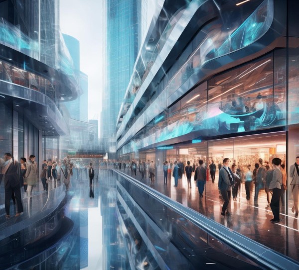 现代商贸与服务，构建高效服务的现代商业网络