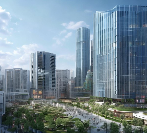 枣庄现代商贸服务园，现代与传统并存的未来