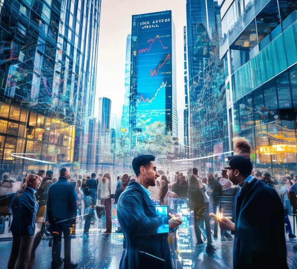 商贸服务的蓬勃发展，现代经济的另一面