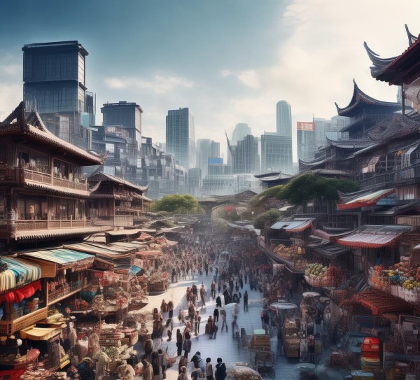 甘州商贸服务业，连接经济与创新的纽带