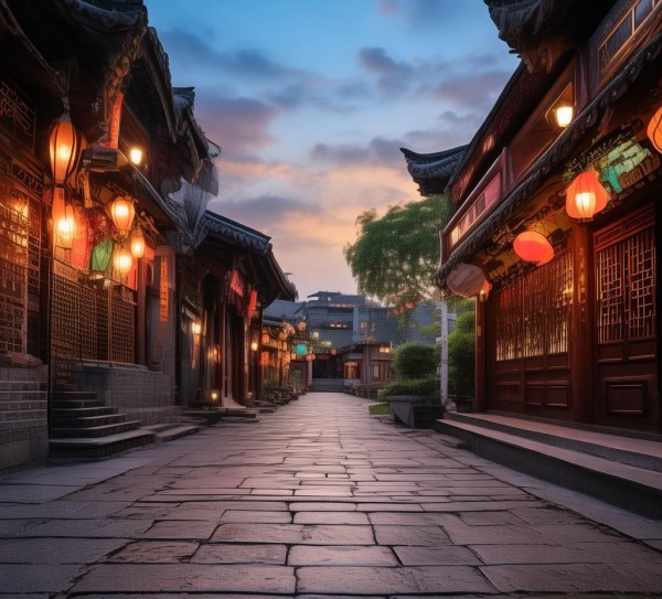 岳塘国际商贸城，静谧之境，感受城市优雅