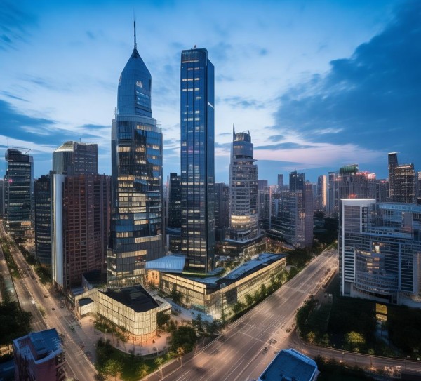 商贸中心区规划与实践，案例研究