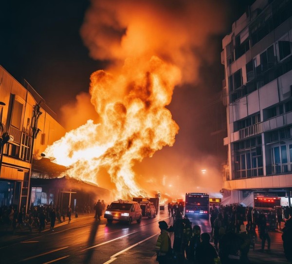 商贸物流城火灾，一场严峻的挑战