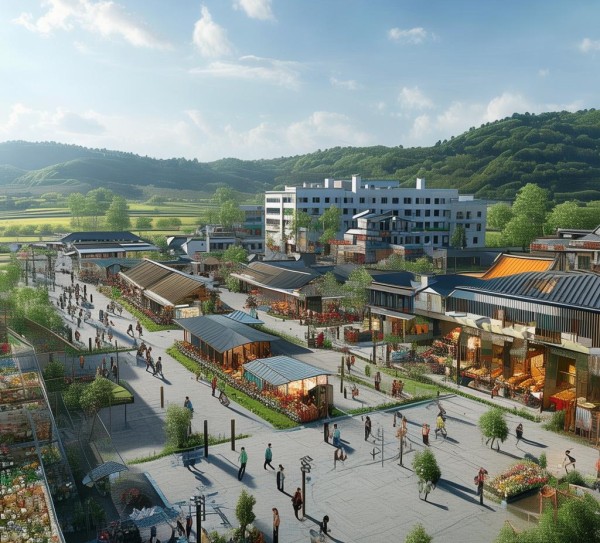 助力乡村振兴，辽中区县域商贸项目，高质量发展