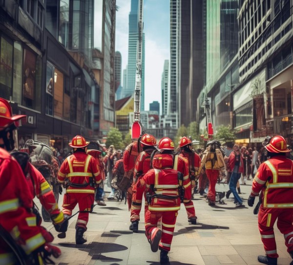 商贸城园区失物遇险，消防员如何应对？