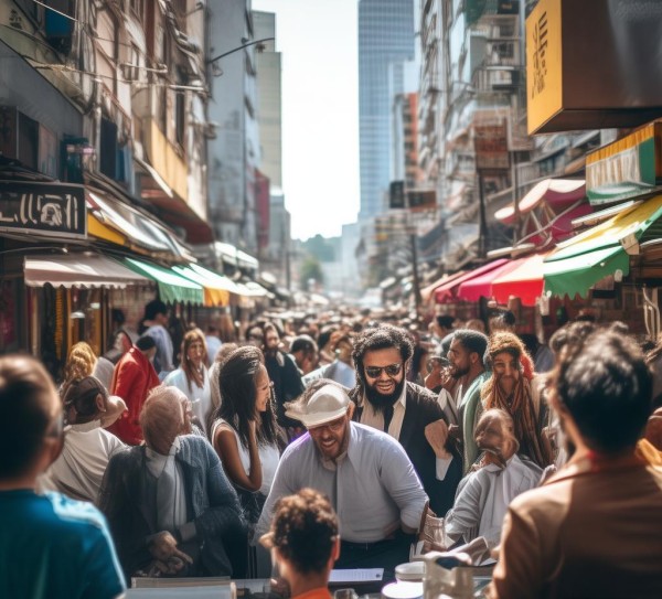 商贸商业区域的竞技与挑战