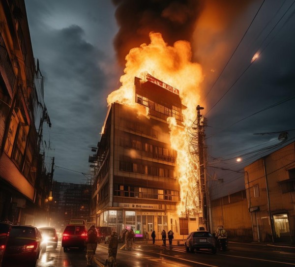 震惊|凯信达商贸突发性火灾发生，警示企业安全