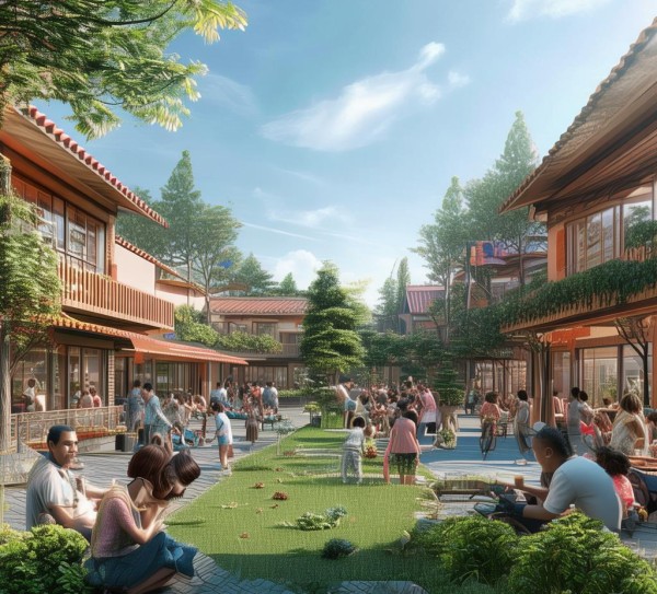 温暖邻里，共享未来——锦湾邻里商贸中心项目 arriving