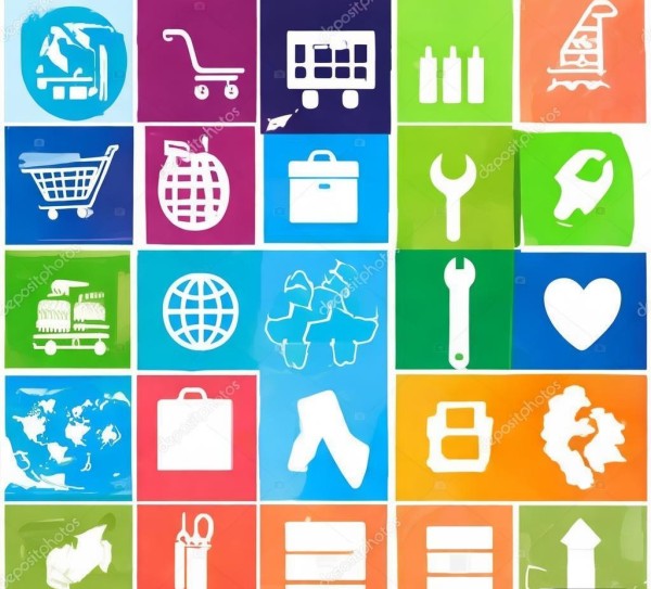 商贸服务图案大全简单