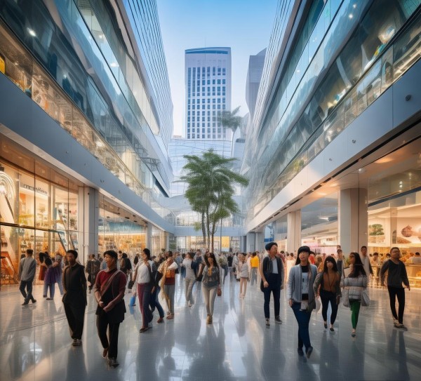 佘山国际商贸城，购物 mall的活力与社区的机遇