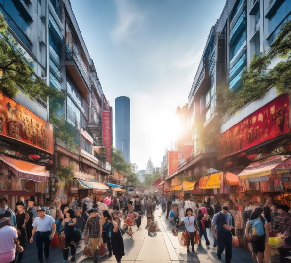 中部岳塘国际商贸城，开放转型的机遇