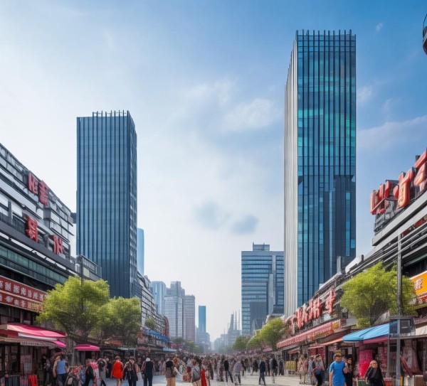 义乌商贸城，创新与发展的现代商业中心