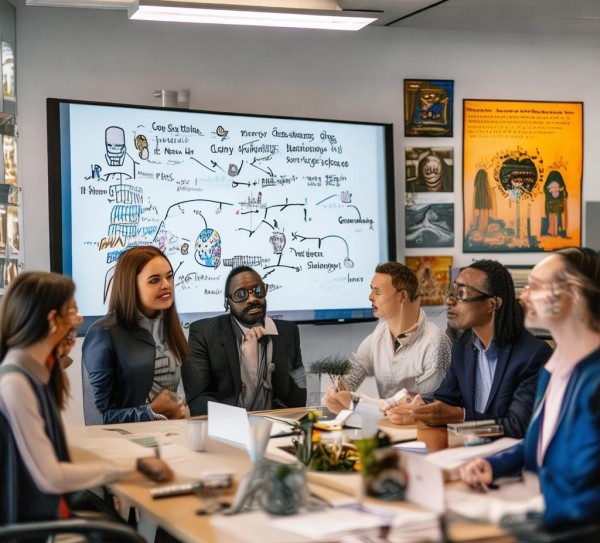 商界的实践与案例研究，文化课程设计