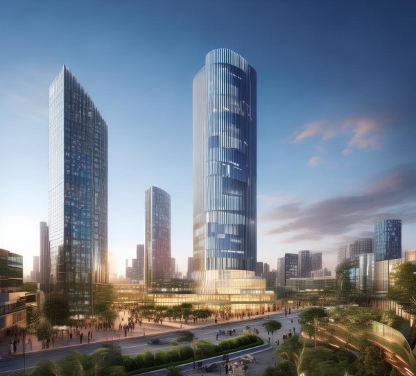 礼嘉中央商贸区，发展新引擎，创新新模式