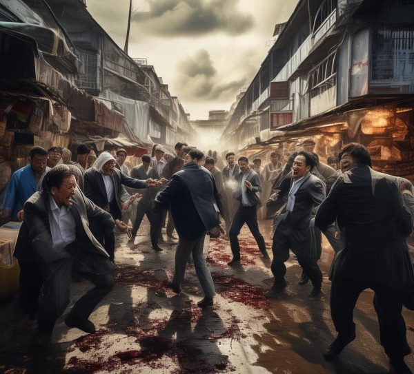 商贸城暴力与人性的冲突，血雨腥风