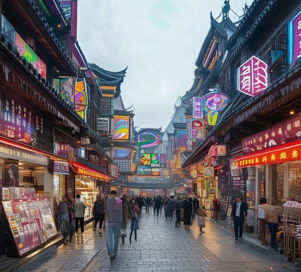 汉阴商贸街，创新引领 retail & business growth in 汉阴地区