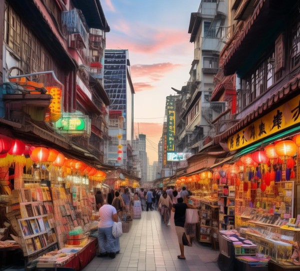 成武商贸街，商业与文化的交融
